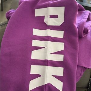 PINK Logo Sweats- Bright Magenta with White Lettering